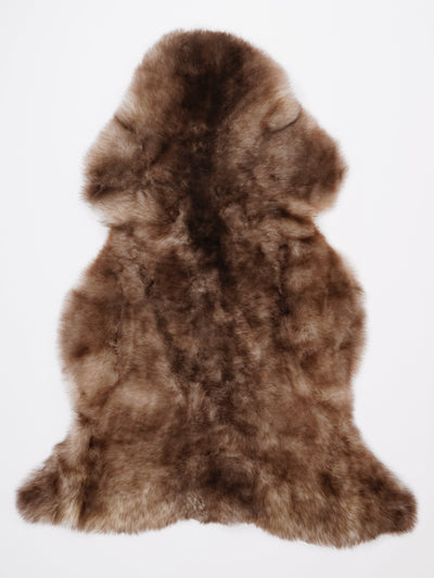 Flerfärgat fårskinn XL