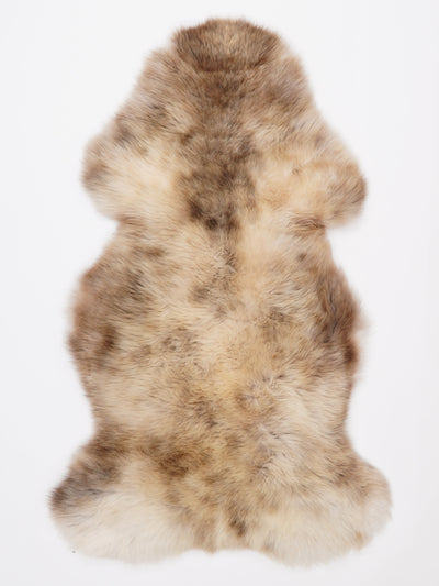 Flerfärgat fårskinn L