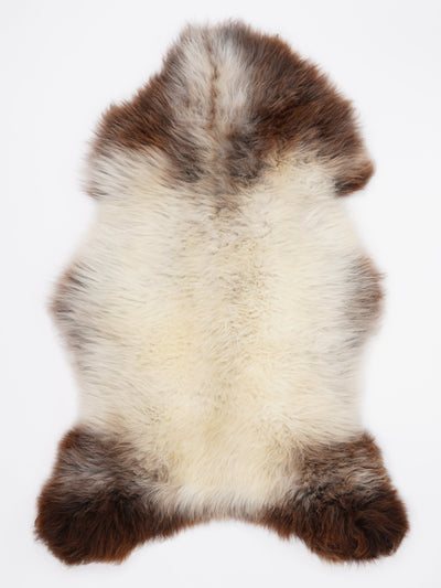 Flerfärgat fårskinn XL