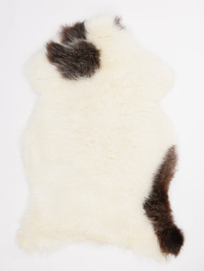 Flerfärgat fårskinn XL