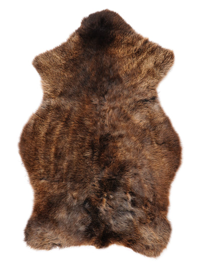 Flerfärgat fårskinn L