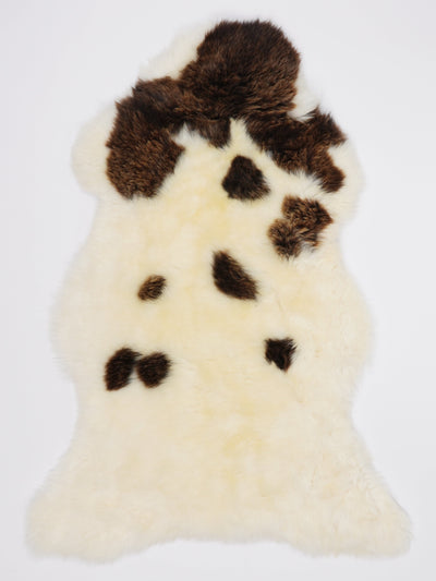 Flerfärgat fårskinn L