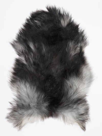 Grått isländskt fårskinn XL