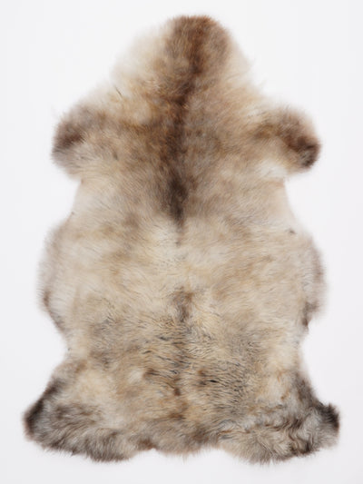 Flerfärgat fårskinn L