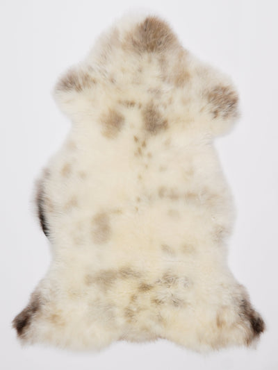 Flerfärgat fårskinn L