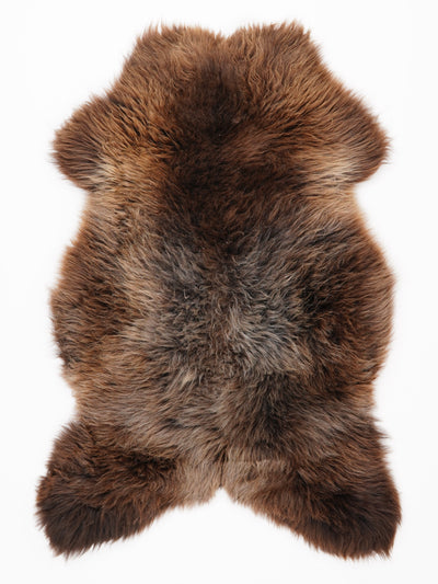 Flerfärgat fårskinn L