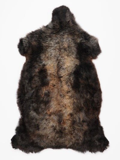 Flerfärgat fårskinn XL