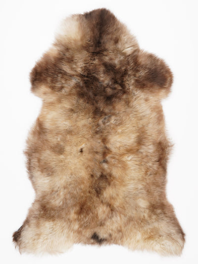 Flerfärgat fårskinn XL