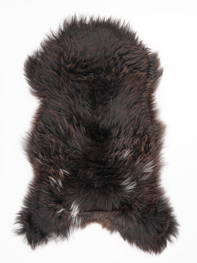 Flerfärgat fårskinn XL