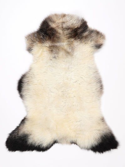 Flerfärgat fårskinn L