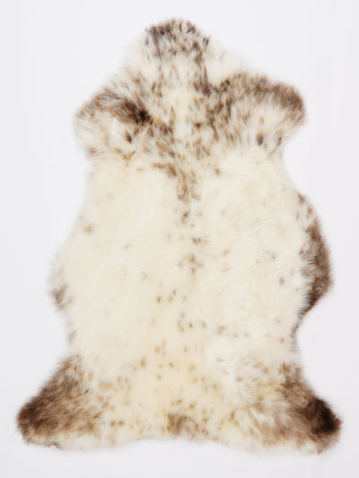 Flerfärgat fårskinn M