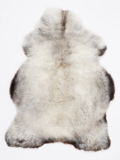 Flerfärgat fårskinn XL