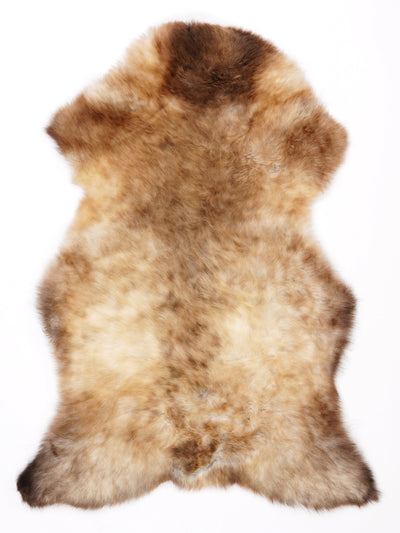 Flerfärgat fårskinn L