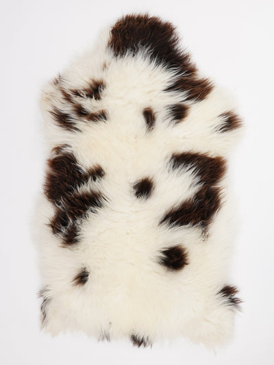Flerfärgat fårskinn XL