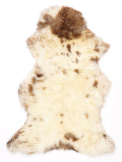 Flerfärgat fårskinn L