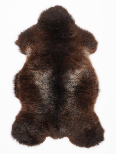 Flerfärgat fårskinn L