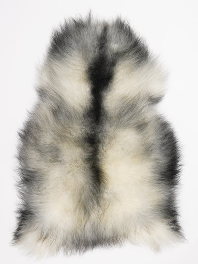 Grått isländskt fårskinn XL