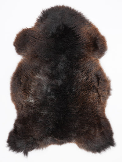 Flerfärgat fårskinn L