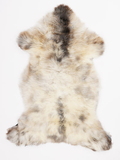 Flerfärgat fårskinn L