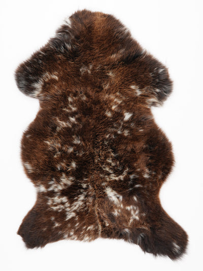 Flerfärgat fårskinn L