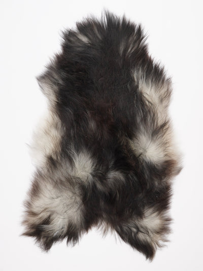 Grått isländskt fårskinn XL