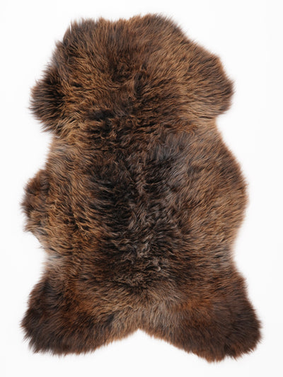 Flerfärgat fårskinn L