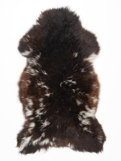 Flerfärgat fårskinn L