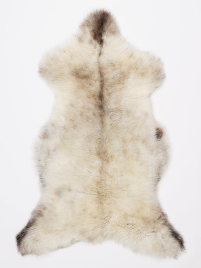 Flerfärgat fårskinn XL