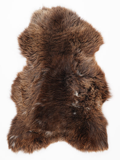 Flerfärgat fårskinn L