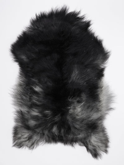 Grått isländskt fårskinn XL