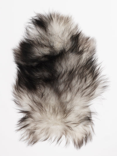 Grått isländskt fårskinn S