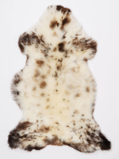 Flerfärgat fårskinn L