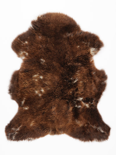 Flerfärgat fårskinn M