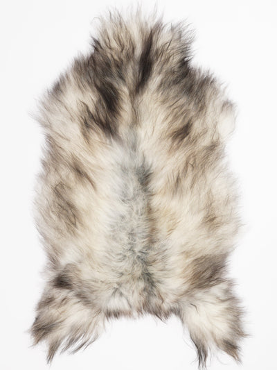 Grått isländskt fårskinn XXL