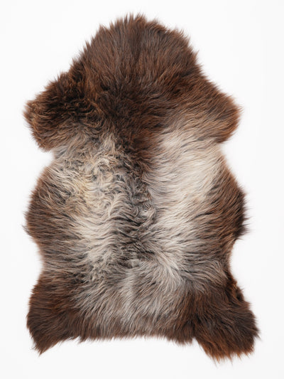 Flerfärgat fårskinn L