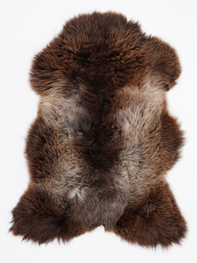 Flerfärgat fårskinn L