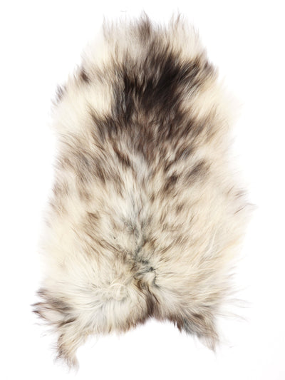 Grått isländskt fårskinn XL