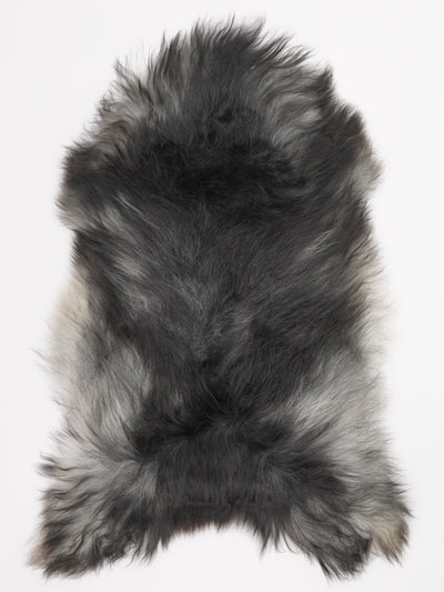 Grått isländskt fårskinn XL