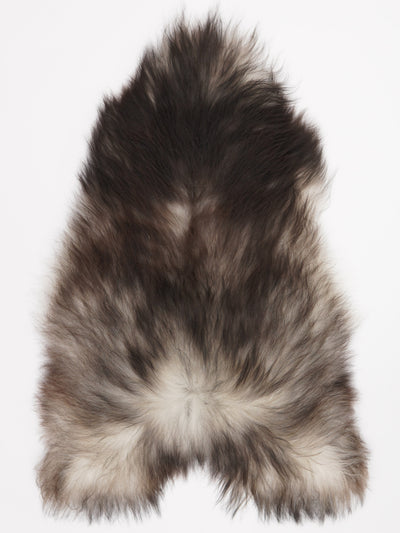 Grått isländskt fårskinn XL