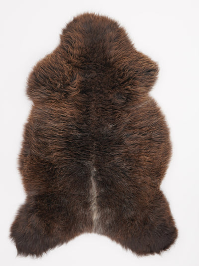 Flerfärgat fårskinn L