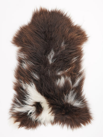 Flerfärgat fårskinn XL