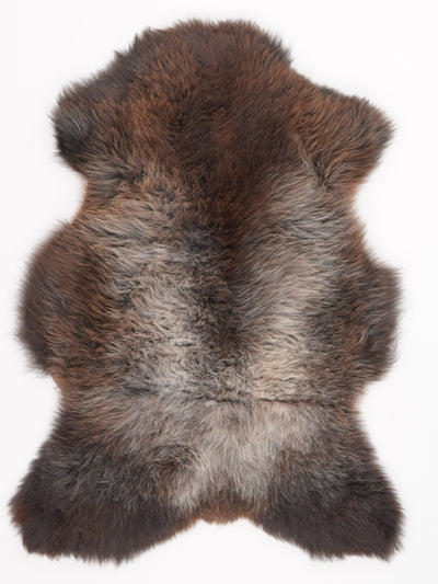 Flerfärgat fårskinn L