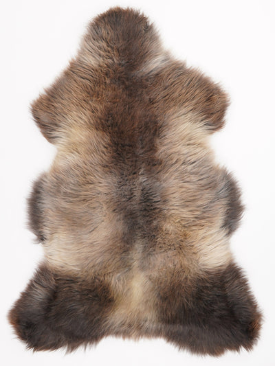 Flerfärgat fårskinn XL