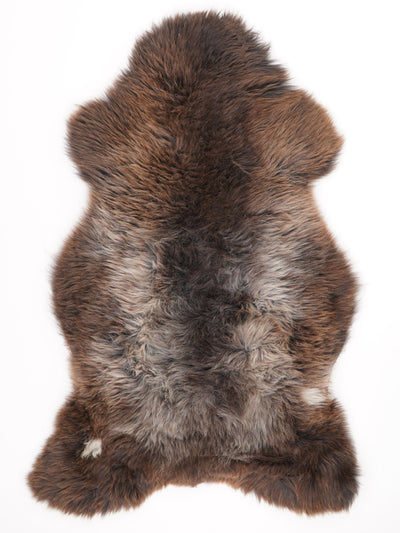 Flerfärgat fårskinn XL