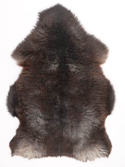 Flerfärgat fårskinn L