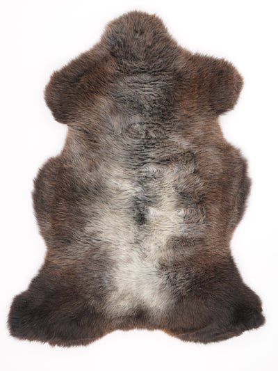 Flerfärgat fårskinn L