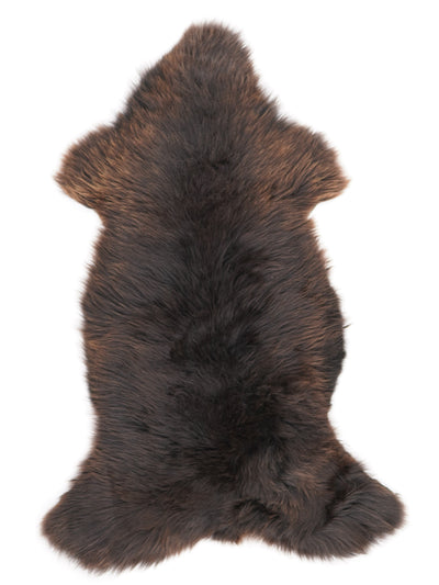 Flerfärgat fårskinn L