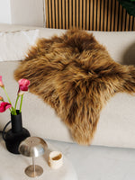 Isländskt fårskinn “Amber”