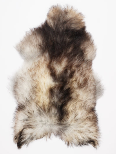 Grått isländskt fårskinn XL