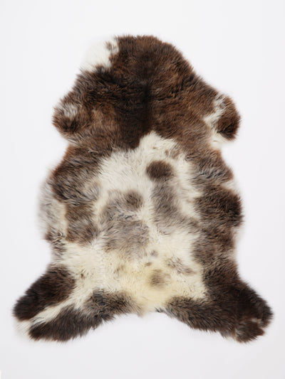 Flerfärgat fårskinn L